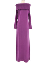 Bonnie Cashin Cashmere Maxi Dress Dress arcadeshops.com