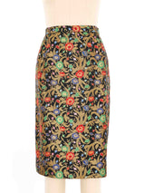 Adele Simpson Jewel Toned Brocade Suit Suit arcadeshops.com