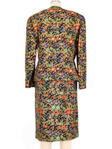 Adele Simpson Jewel Toned Brocade Suit Suit arcadeshops.com