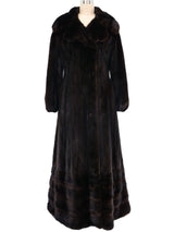 Galanos Full Length Convertible Mink Coat Outerwear arcadeshops.com