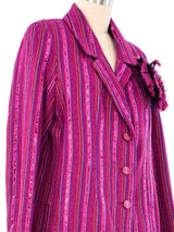 2001 Chanel Sequin Trimmed Jacket Jacket arcadeshops.com