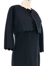 1998 Comme des Garcons Scalloped Dress Ensemble Suit arcadeshops.com