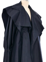 Lanvin Split Back Taffeta Opera Coat Jacket arcadeshops.com