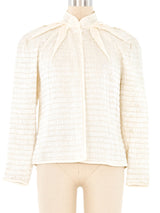 Issey Miyake Ruched Jacket Jacket arcadeshops.com