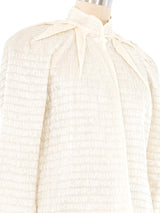 Issey Miyake Ruched Jacket Jacket arcadeshops.com