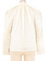 Issey Miyake Ruched Jacket Jacket arcadeshops.com