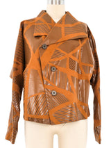 Issey Miyake Foil Accented Jacket Jacket arcadeshops.com
