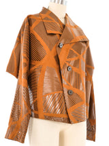 Issey Miyake Foil Accented Jacket Jacket arcadeshops.com