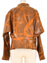 Issey Miyake Foil Accented Jacket Jacket arcadeshops.com