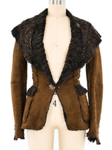 Jean Paul Gaultier Astrakhan Shearling Jacket Jacket arcadeshops.com