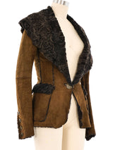 Jean Paul Gaultier Astrakhan Shearling Jacket Jacket arcadeshops.com