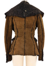 Jean Paul Gaultier Astrakhan Shearling Jacket Jacket arcadeshops.com