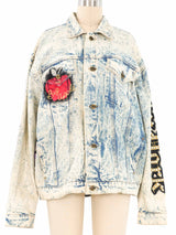Tony Alamo New York Painted Denim Jacket Jacket arcadeshops.com