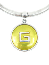 Givenchy Enamel Logo Collar Necklace Accessory arcadeshops.com