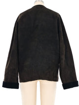 Hermes Suede Pullover Top arcadeshops.com