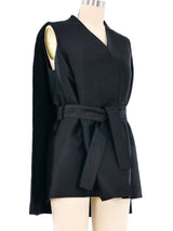 Alexander McQueen Caped Top Top arcadeshops.com