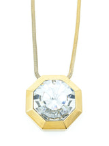 Lanvin Crystal Pendant Necklace Jewelry arcadeshops.com
