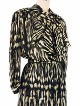 Soo Yung Lee Sheer Lame Skirt Ensemble Suit arcadeshops.com