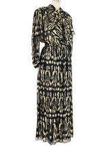 Soo Yung Lee Sheer Lame Skirt Ensemble Suit arcadeshops.com