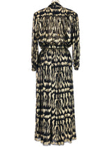 Soo Yung Lee Sheer Lame Skirt Ensemble Suit arcadeshops.com