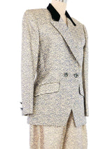 Soo Yung Lee Metallic Jodphur Suit Suit arcadeshops.com