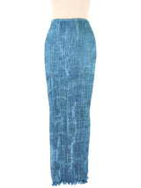 Patricia Lester Teal Pleated Skirt Ensemble Suit arcadeshops.com