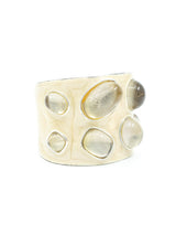 Francesca Romana Enameled Cabochon Cuff Accessory arcadeshops.com