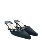 Manolo Blahnik Bead Embellished Mules, 36 Accessory arcadeshops.com