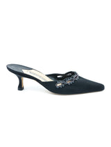 Manolo Blahnik Bead Embellished Mules, 36 Accessory arcadeshops.com