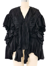 Rick Owens Pleated Peplum Jacket Jacket arcadeshops.com