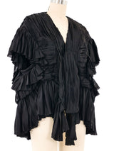 Rick Owens Pleated Peplum Jacket Jacket arcadeshops.com