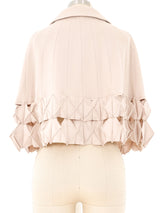 Sybilla Origami Cropped Cape Jacket arcadeshops.com