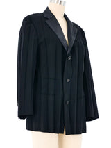 Issey Miyake Accordion Pleat Blazer Jacket arcadeshops.com