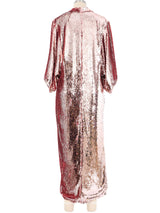 Rodarte Pink Sequin Kimono Sleeve Dress Dress arcadeshops.com