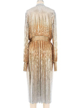 Paco Rabanne Ombre Metal Mesh Dress Dress arcadeshops.com