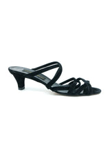Donna Karan Suede Strappy Mules, 9 Accessory arcadeshops.com