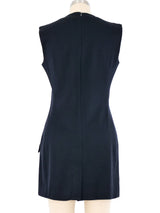 Stephen Sprouse Wool Shift Dress Dress arcadeshops.com