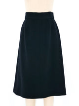 Pauline Trigere Rhinestone Button Skirt Suit Suit arcadeshops.com