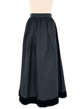 Sparkled Quilted Maxi Skirt Bottom arcadeshops.com