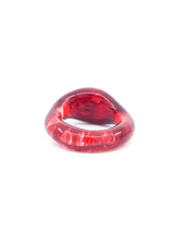 Red Blown Glass Ring Accessory arcadeshops.com