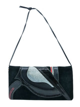 Judith Leiber Snakeskin And Suede Clutch Accessory arcadeshops.com