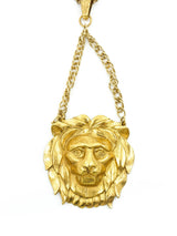 Lion Pendant Necklace Accessory arcadeshops.com