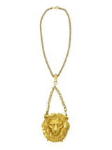 Lion Pendant Necklace Accessory arcadeshops.com