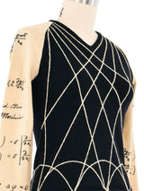 Moschino Blackboard Sweater Top arcadeshops.com