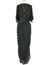 Judith Ann Black Beaded Dress Dress arcadeshops.com
