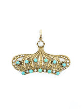 14k Crown Pendant Fine Jewelry arcadeshops.com