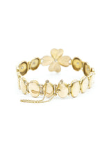 14k Gold Diamond Accented Flower Bracelet Fine Jewelry arcadeshops.com