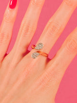 18k Diamond Bypass Ring Fine Jewelry arcadeshops.com