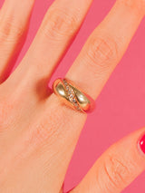 14k Diamond Dome Ring Fine Jewelry arcadeshops.com