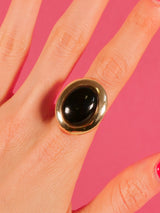 14k Onyx Cabochon Ring Fine Jewelry arcadeshops.com